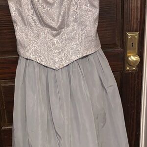 Jessica McClintock Silver Kids Dress